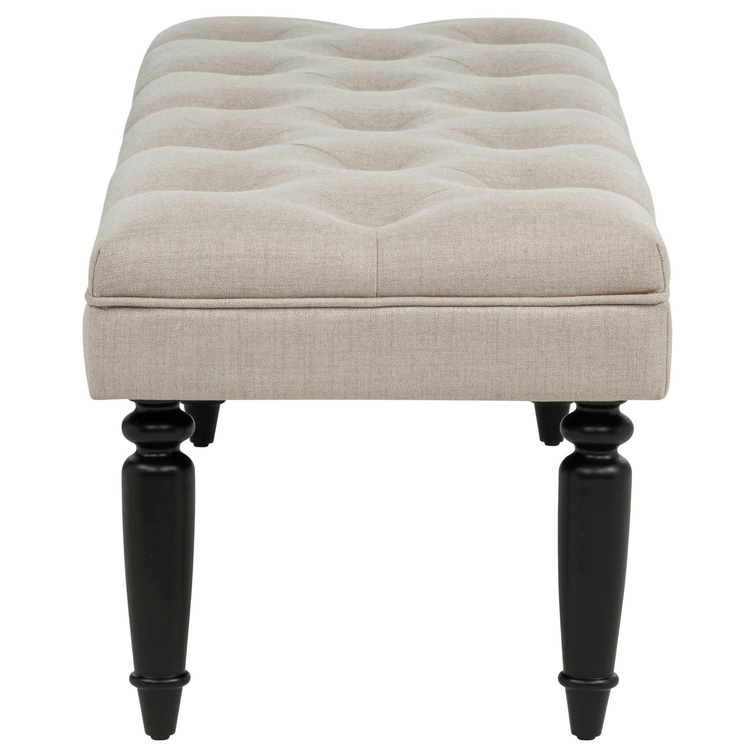 Marsha 52-inch Upholstered Entryway Accent Bench Latte-