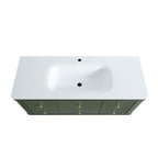 48" Wall Mounted & Floating Single Bathroom Vanity