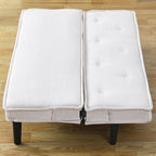 66-Inch Corduroy Sofa Bed
