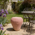 Strawberry Fruit Stool - 13.4" Oversized Resin Stool
