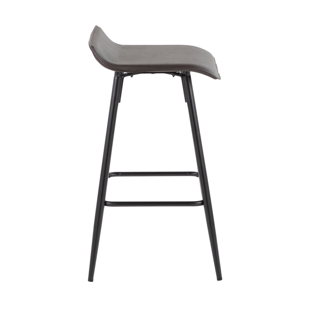 26" Contemporary Fixed Height Counter Stool