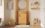 20-Inch Bathroom Vanity with Ceramic Sink