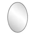Iron Art Oval Retro Mirror - Antique Effect