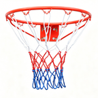Basketball Rim Replacement 18" Steel Rim with Net