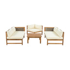 Sectional Seating Group With Waterproof Cushions