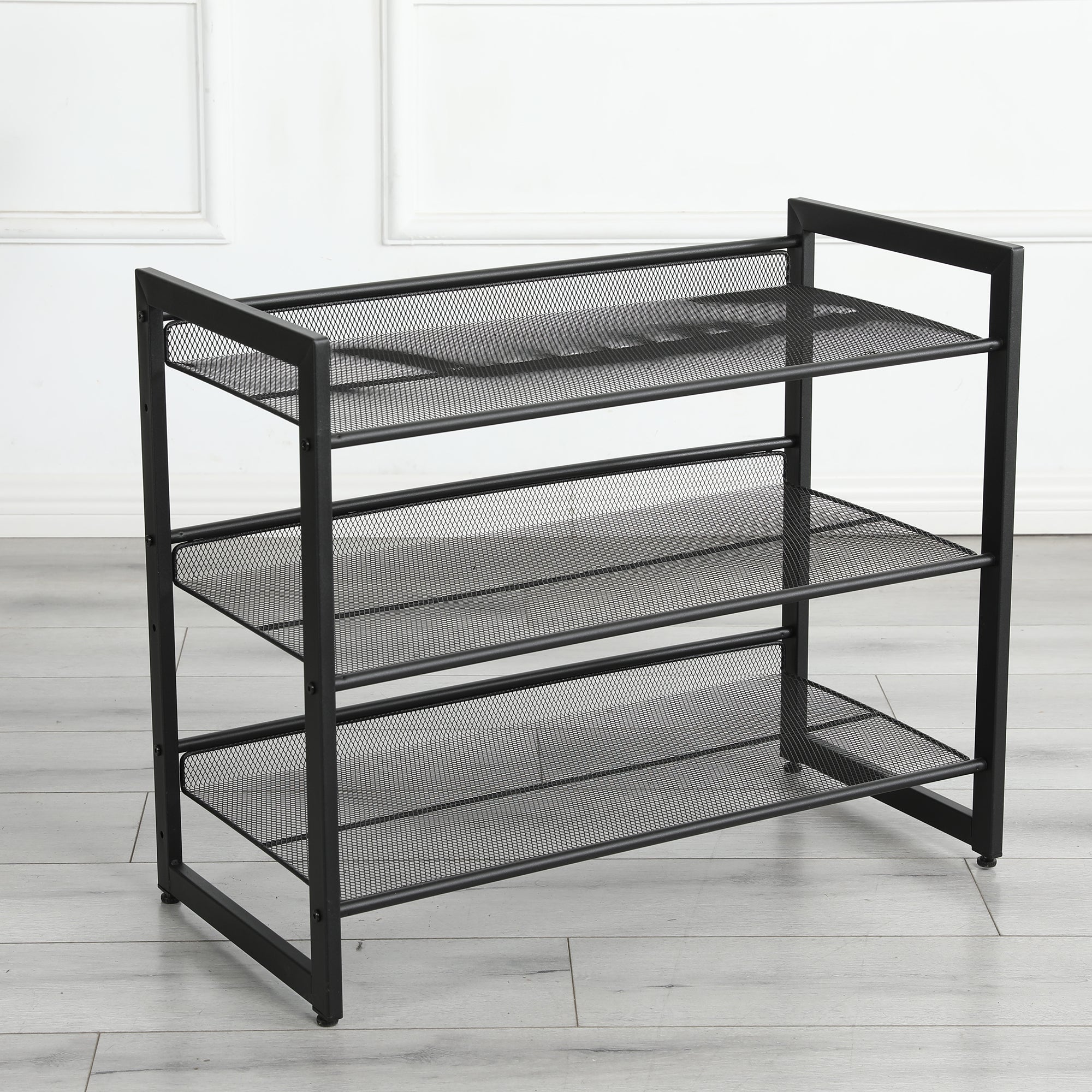 3-Tier Adjustable Shoe Rack