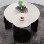 Set of 2 Round Nesting Coffee Tables