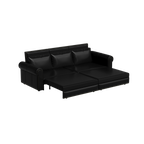 Chesterfield Sofa, 93.7" King Pull Out Sofa Bed