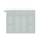 48" Mint Green Bathroom Vanity