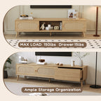 Boho TV Stand for TVs Up to 80''