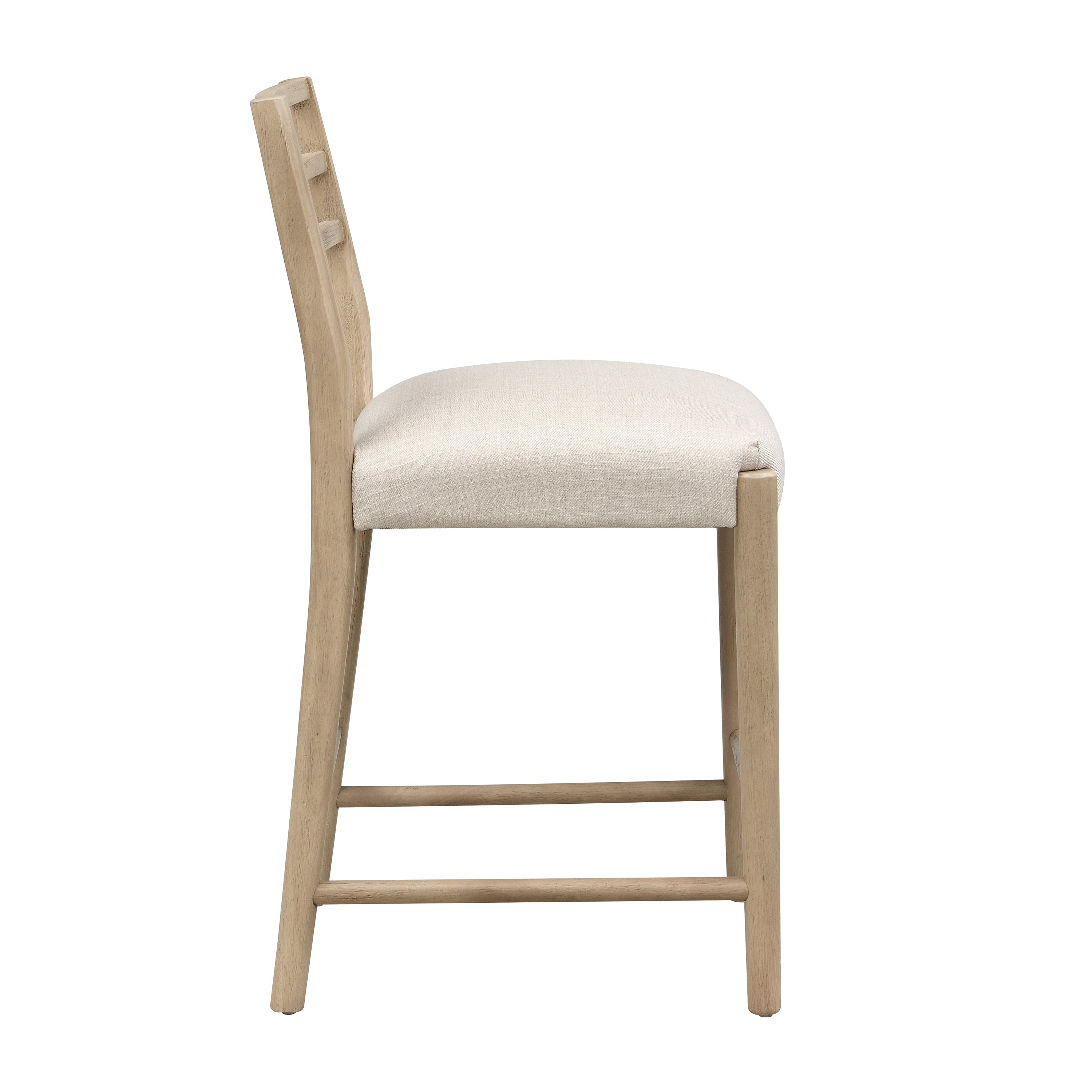 Counter Stool With Ladder Back (Set of 2)