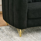 85" Oversized Chenille Sofa