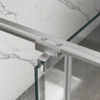 50-54"W X 74"H Pivot Shower Door