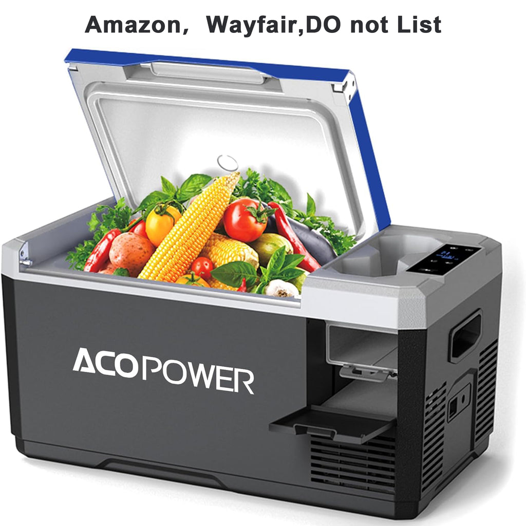 V18 Portable Refrigerator, 19Qt Car Freezer with APP Control