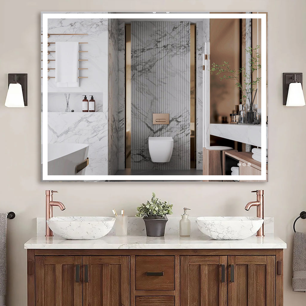 48x36 Inch LED Bathroom Vanity Mirror