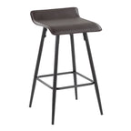 26" Contemporary Fixed Height Counter Stool