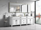 118 x 36 Inch LED Bathroom Mirror with Aluminum Frame