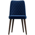 Katie Mid-Century Modern Velvet Dining Chair Set of 2