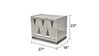 Lavita Modern & Contemporary 2-Drawer Nightstand