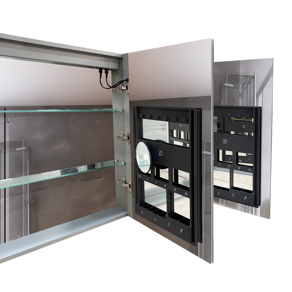 60 x 36 Inch LED Lighted Bathroom Medicine Cabinet