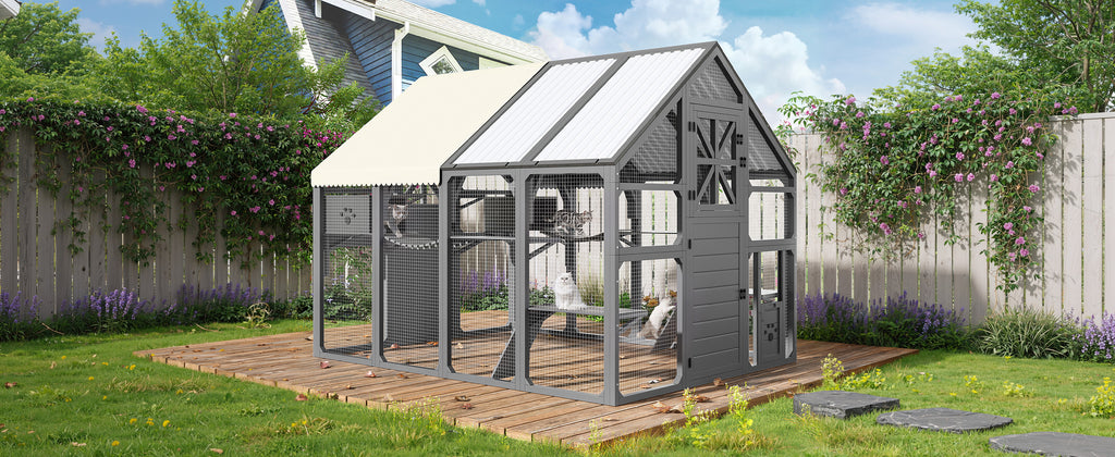 Extra Large Catio Outdoor Cat Enclosure