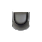 Gansevoort Wood Vegan Leather Armchair in Graphite