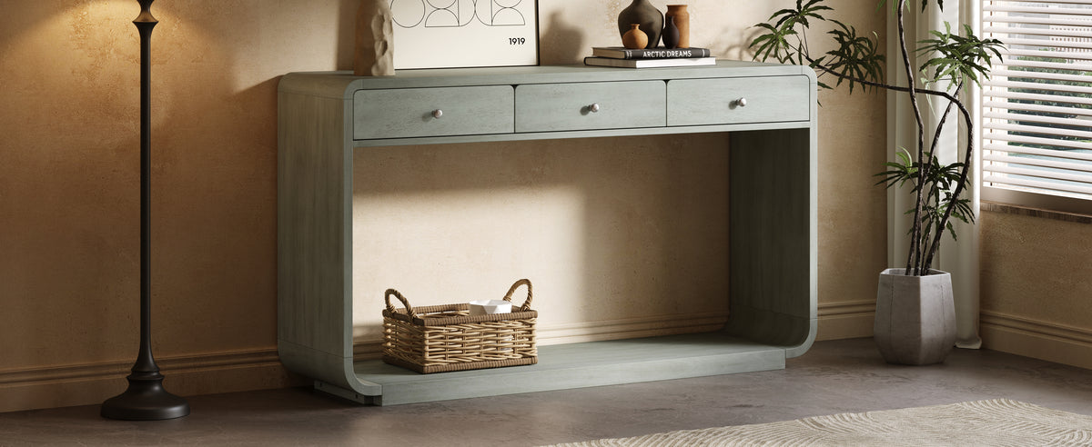 Antique-Style Console Table