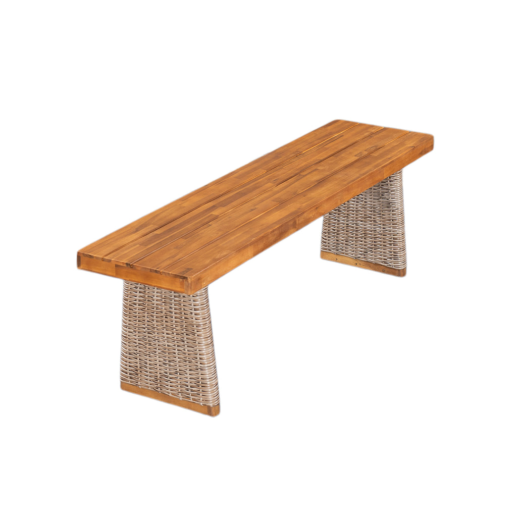 Outdoor Acacia Wood Bench