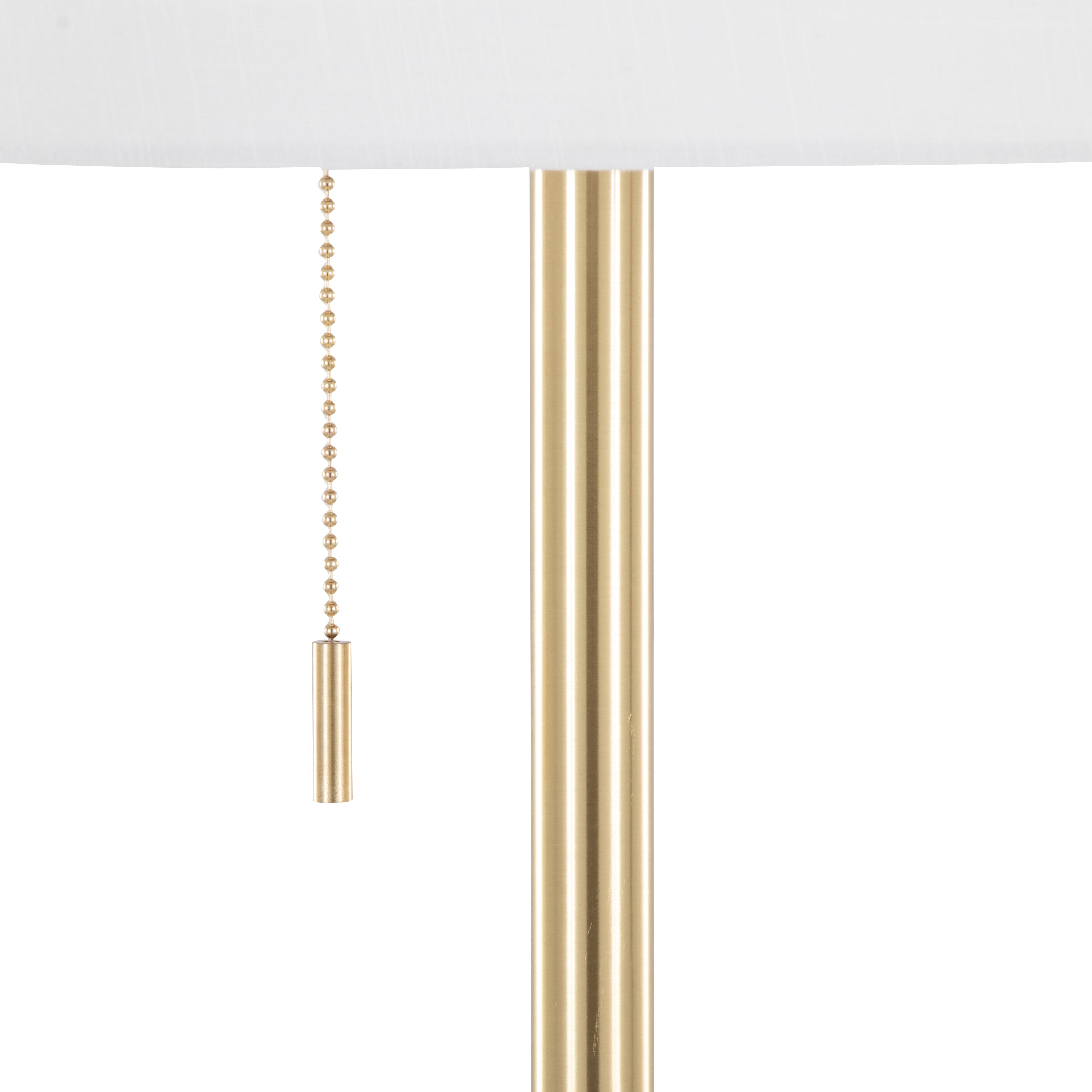 Tier 64" Contemporary Metal Floor Lamp