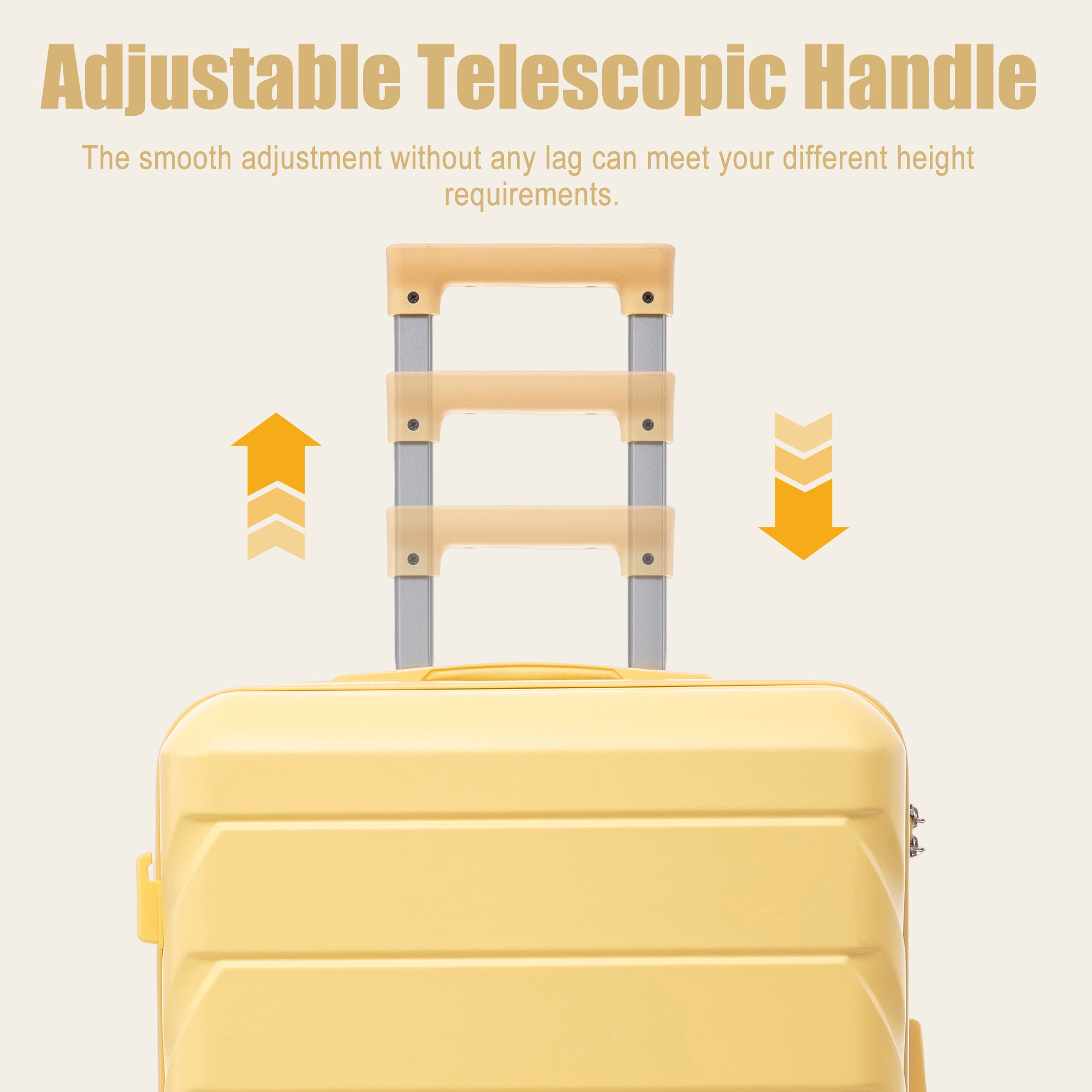 28 Inch ABS Hard Shell Large Travel Checked Luggage