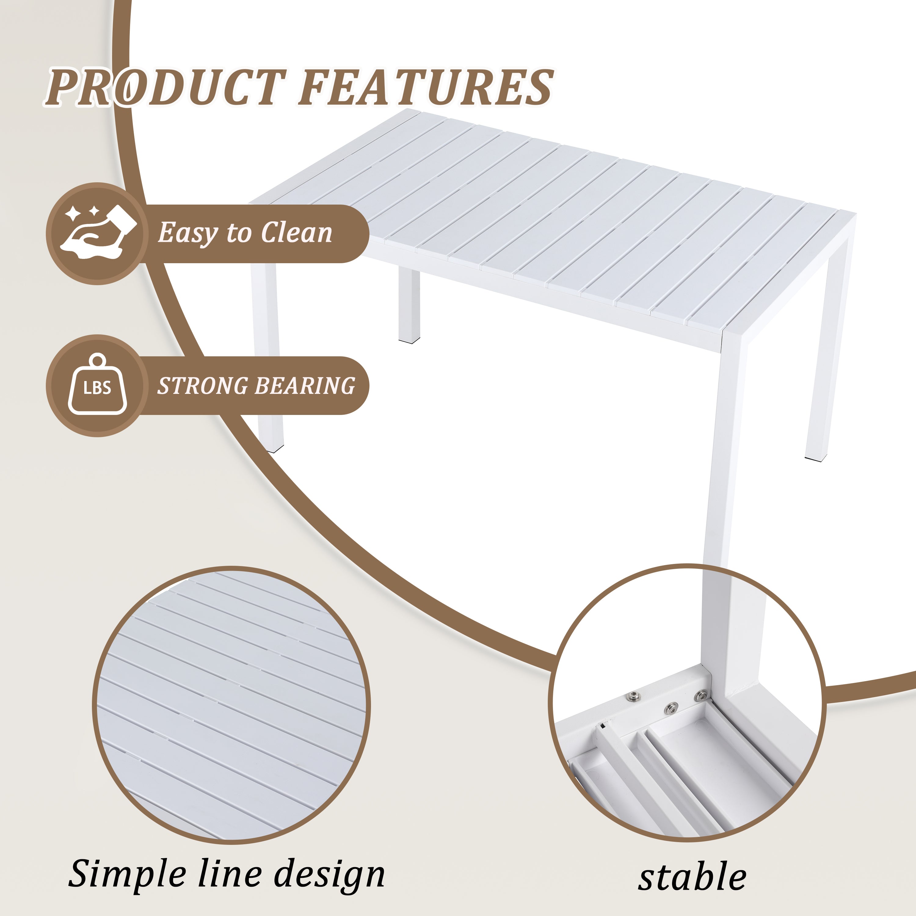 Summer - 4-Pack Tropical Patio Furniture Set