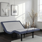 Queen Adjustable Bed Base with Three Vibration Modes