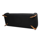 Alpine 90.5" Sherpa Sofa, Ebony