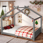 Full House Floor Bed with Support Slats