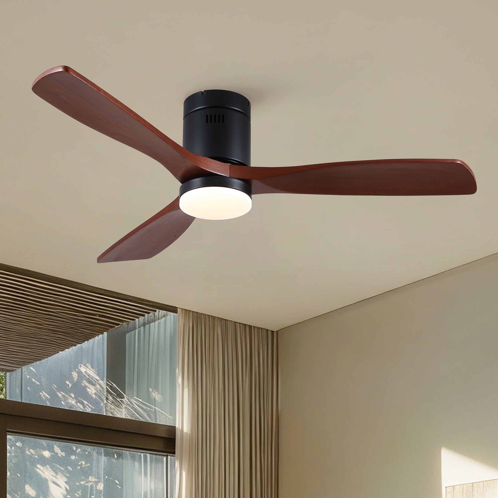52 Inch Modern Matte Ceiling Fan
