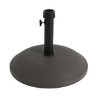 Ander Outdoor 68-Pound Round Umbrella Base - Brown
