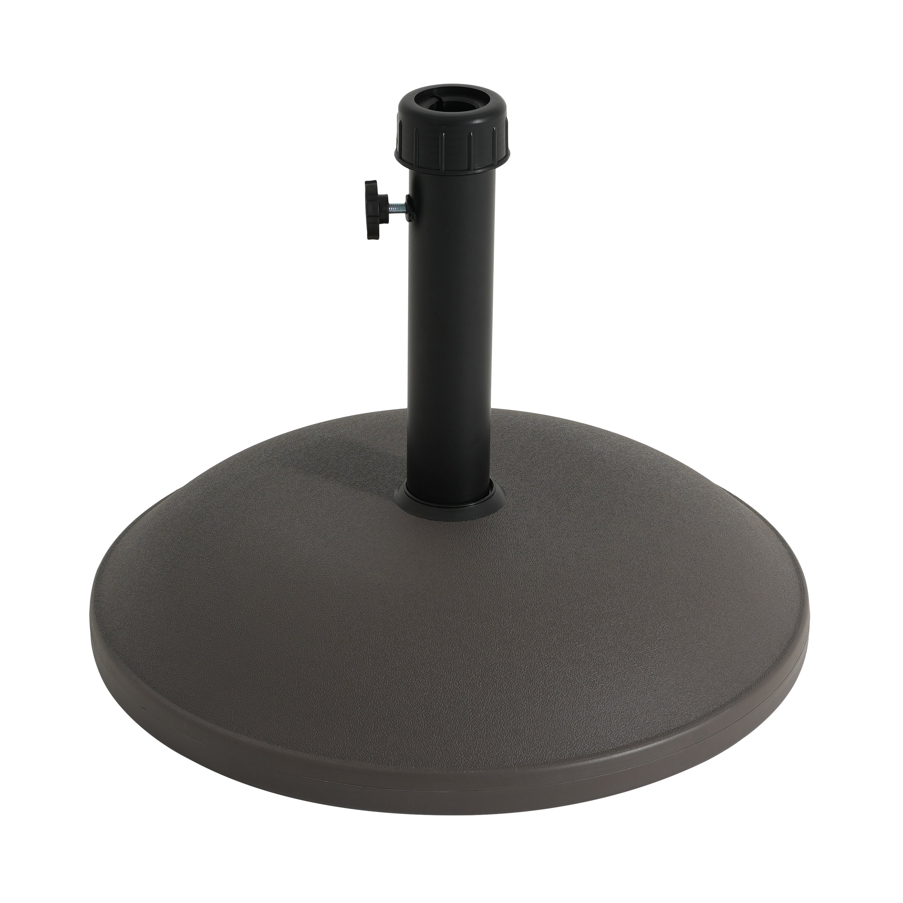 Ander Outdoor 68-Pound Round Umbrella Base - Brown