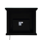 Noralie Mirrored & Faux Diamonds Fireplace