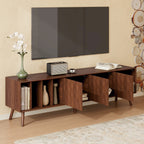 68" Mid-Century Modern TV Stand, Media Console Table