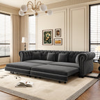 Chesterfield 3-in-1 Pull-Out Sofa Bed