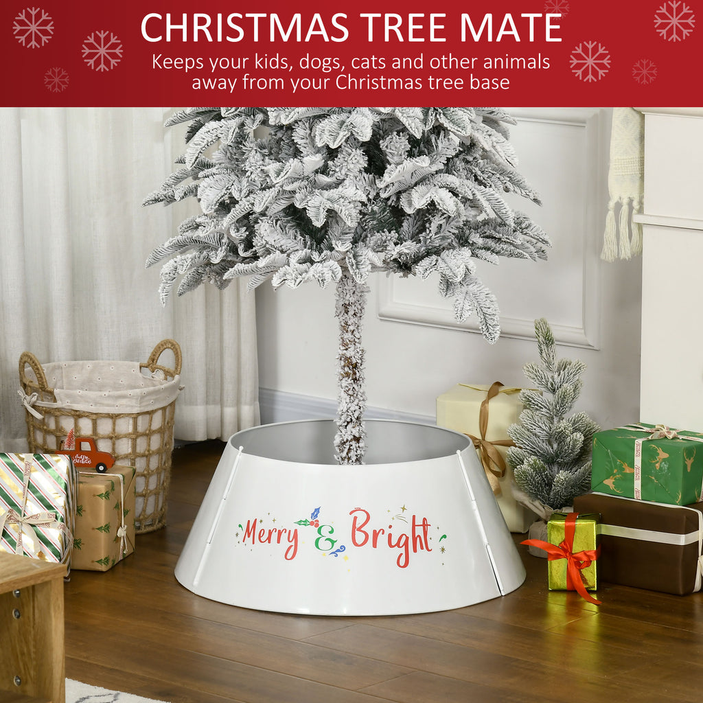 HOMCOM 26 Inch Christmas Tree Collar Ring