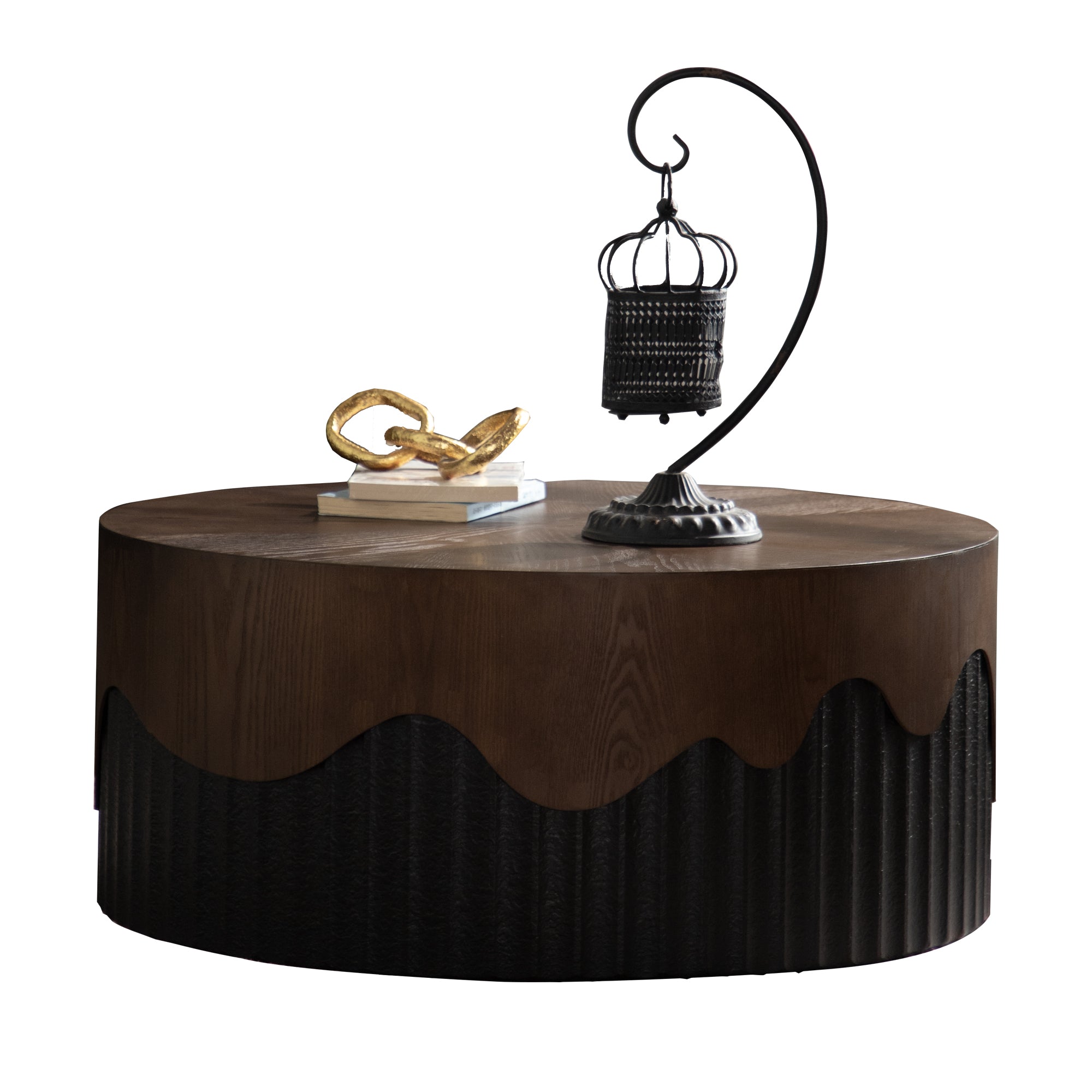 30.31" Round Handcrafted Coffee Table