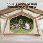 VKAMP Inflatable Camping Tent for 4-8 Persons
