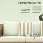 Rattan Wicker Seater Patio Couch