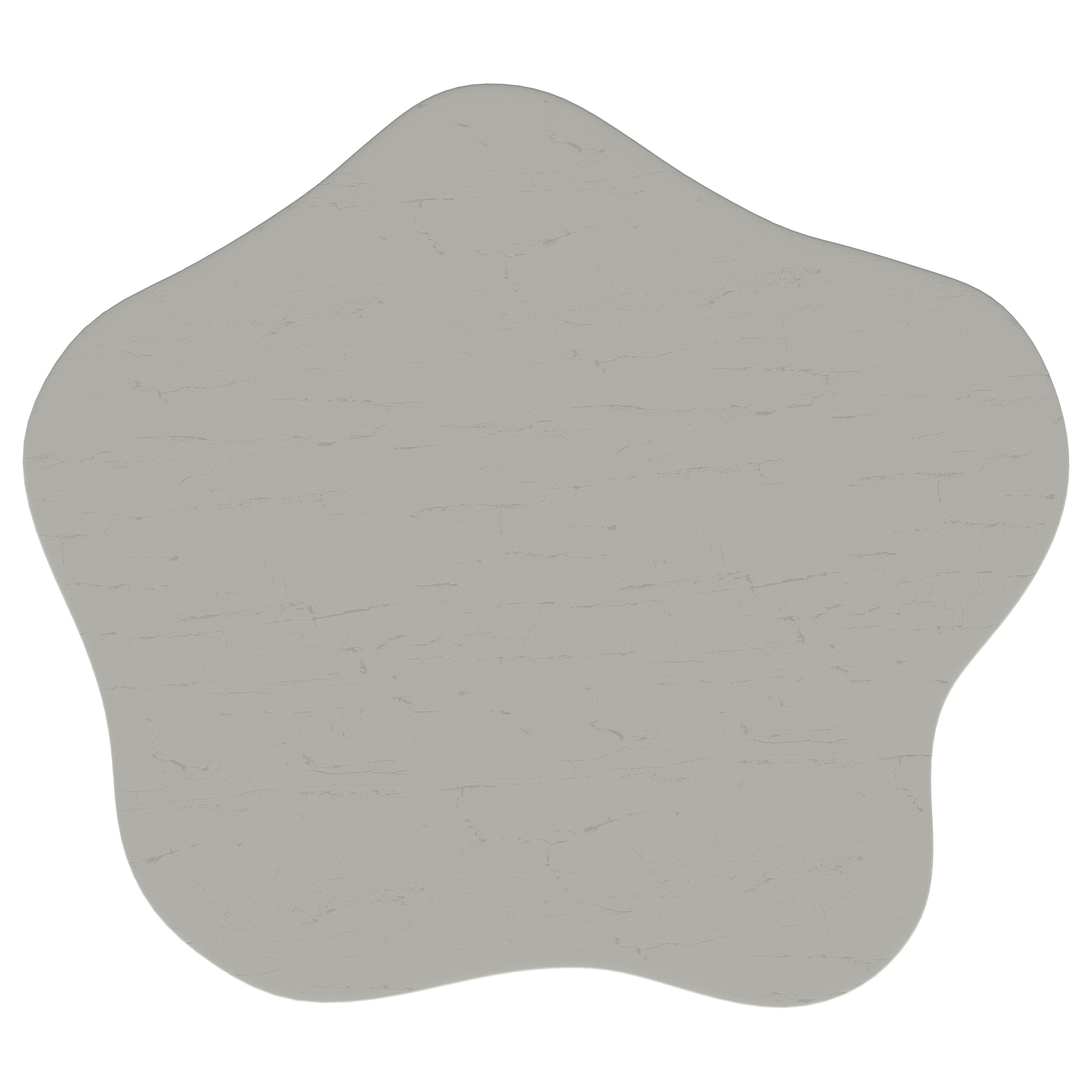 Perth 20-inch Side Table with Cloud-Shaped Top Off White-