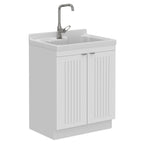 Murphy All-In-One 28-Inch Laundry Utility Sink and Cabinet