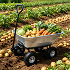 Folding Garden Dump Truck with Steel Frame