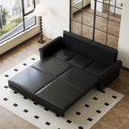 Chesterfield Sofa, 93.7" King Pull Out Sofa Bed
