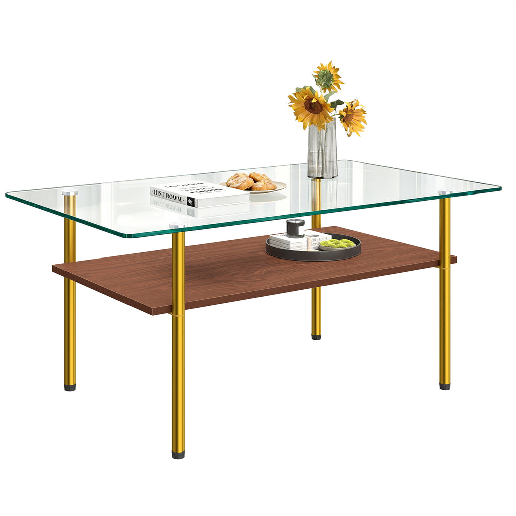 Modern Glass Coffee Table and End Tables Set of 3