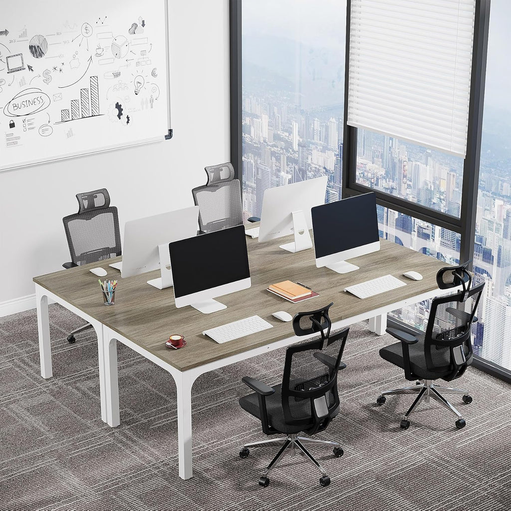 78.7" Extra Long 2-Person Computer Desk